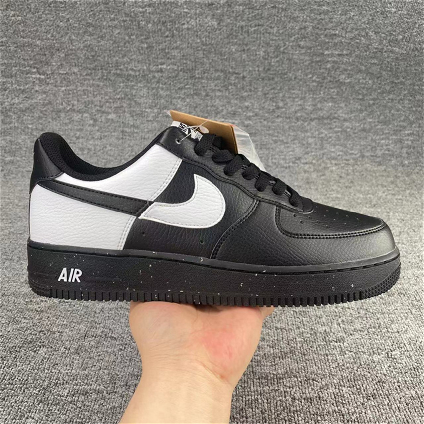 Men's White/Black Air Force 1 Low Shoes Top 0357
